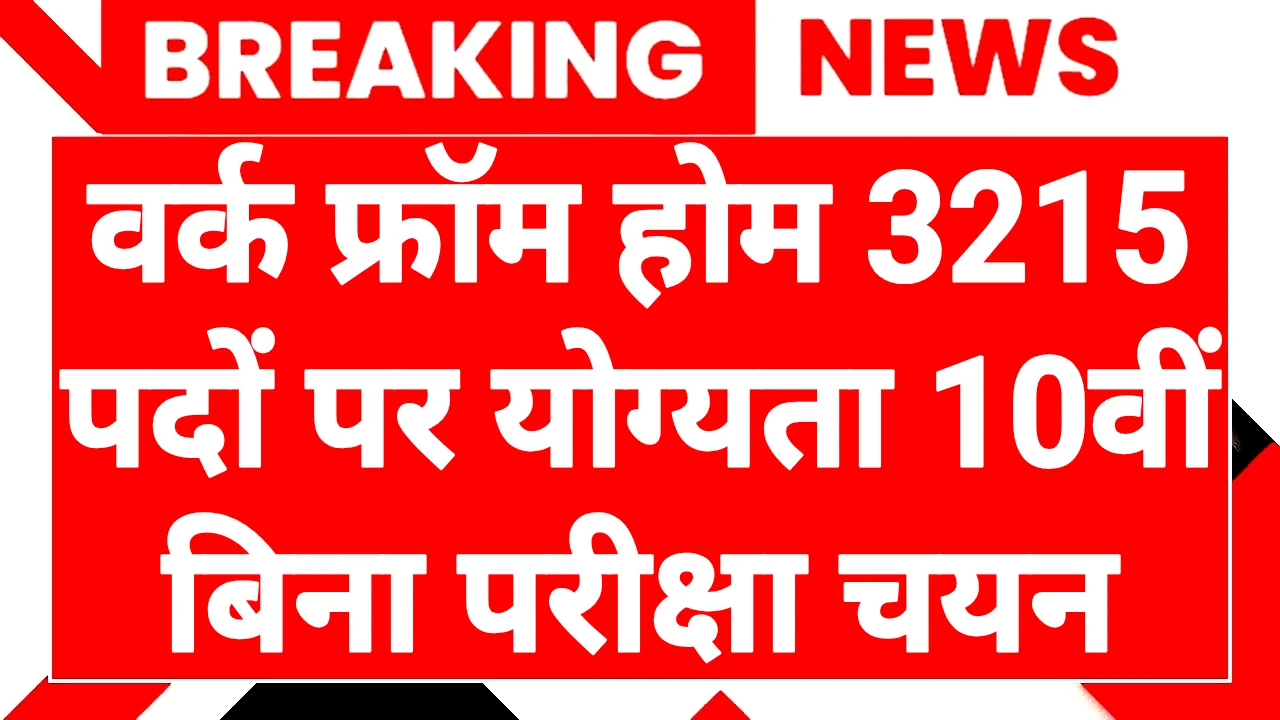 Mukhyamantri Work From Home Yojana 2026